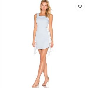 Endless rose baby blue dress - worn once